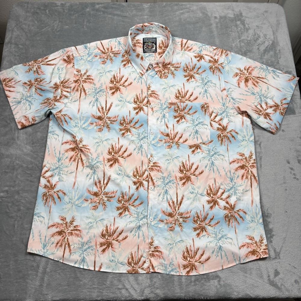 Dixxon Golden Hour Flannel Company Men Button Up Shirt 5XL Multicolor Floral